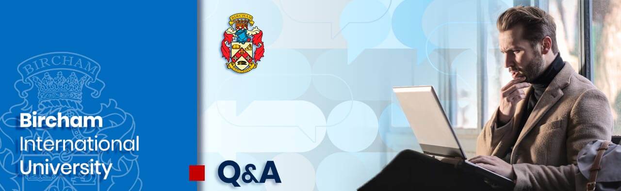 الأسئلة الشائعة – جامعة بيرشام للتعليم عن بُعد